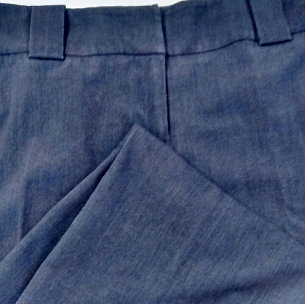 Gray stretch pants